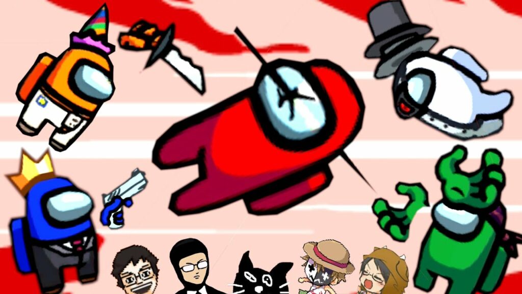 【5人実況】初心者だらけの 『 爆笑 Among Us 大会!』