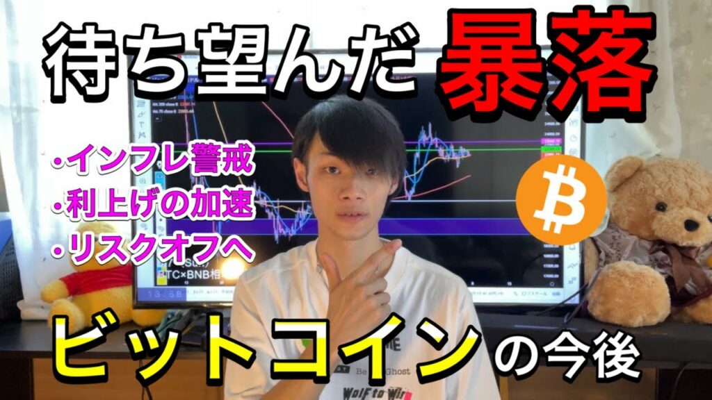 【待ち望んだ暴落】 ビットコインの今後について 【BTC相場分析】