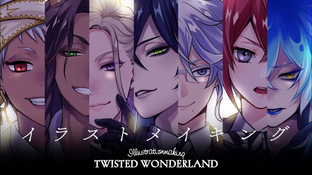 【ツイステまとめ】全キャラ描いてみた!模写あり