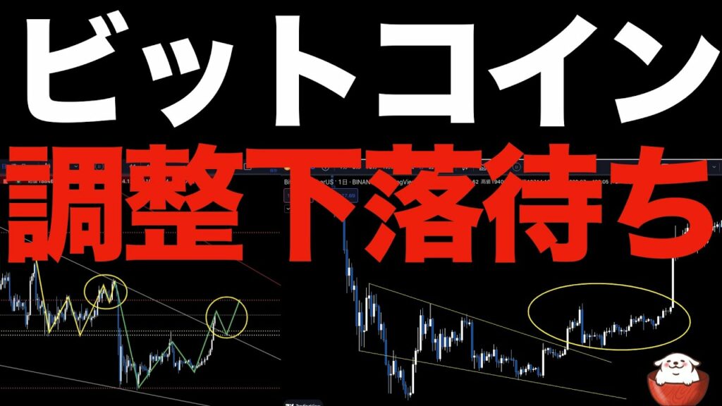 【仮想通貨 ビットコイン】この後の値動きでイメージするのはこの2つでOK(朝活配信986日目 毎日相場をチェックするだけで勝率アップ)【暗号資産 Crypto】