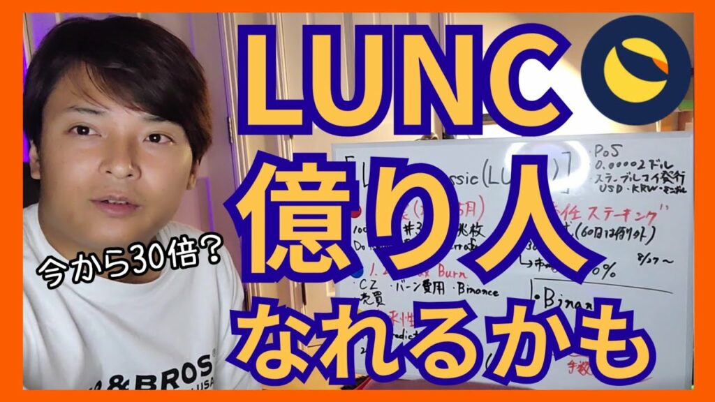 仮想通貨ルナクラシック(LUNC)なら2025年『億り人』かも