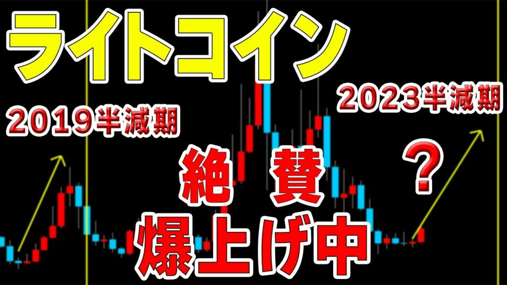 【仮想通貨ライトコイン】爆上げしている理由はこれだ!いつ利確すればいい?!