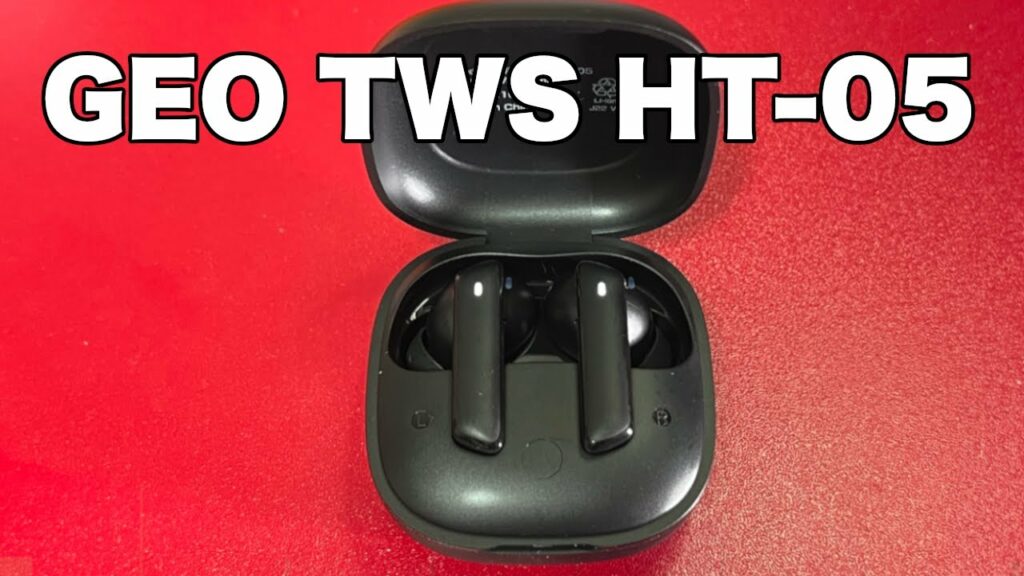 【新製品】GEOのQCY製完全ワイヤレスイヤホン【TWS HT-05】音良し!機能ビミョー