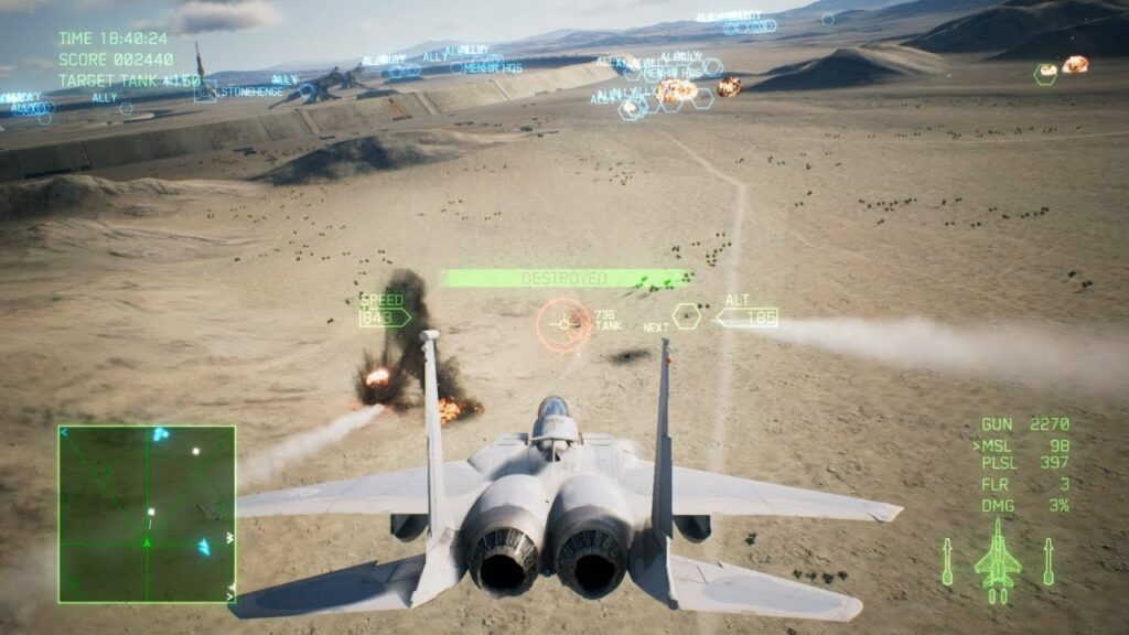 エースコンバット7  | ミッション 12 | ストーンヘンジ防衛 – Stonehenge Defensive –