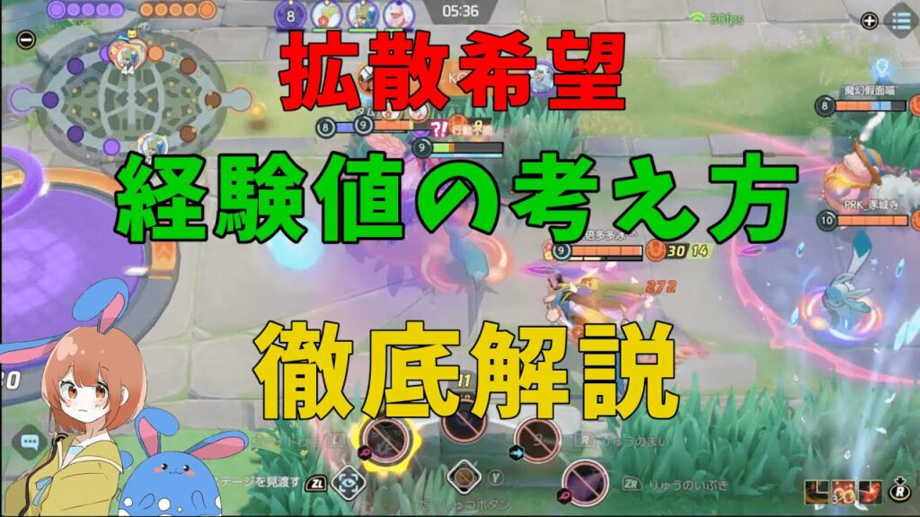 なぜか誰も教えてくれない!経験値の考え方を徹底解説!の巻【詳細解説340】【ポケモンユナイト】【ゆっくり解説】