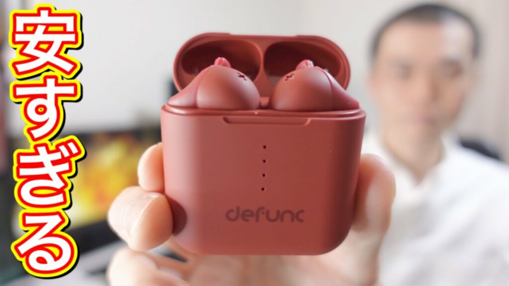 【辛口レビュー閲覧注意】激安完全ワイヤレスイヤホン「defunc TrueGO」開封レビュー