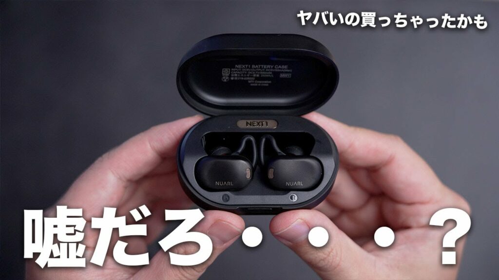 完全に想定外。ヤバいイヤホン買ってしまったかも…/NUARL NEXT1 EARBUDS
