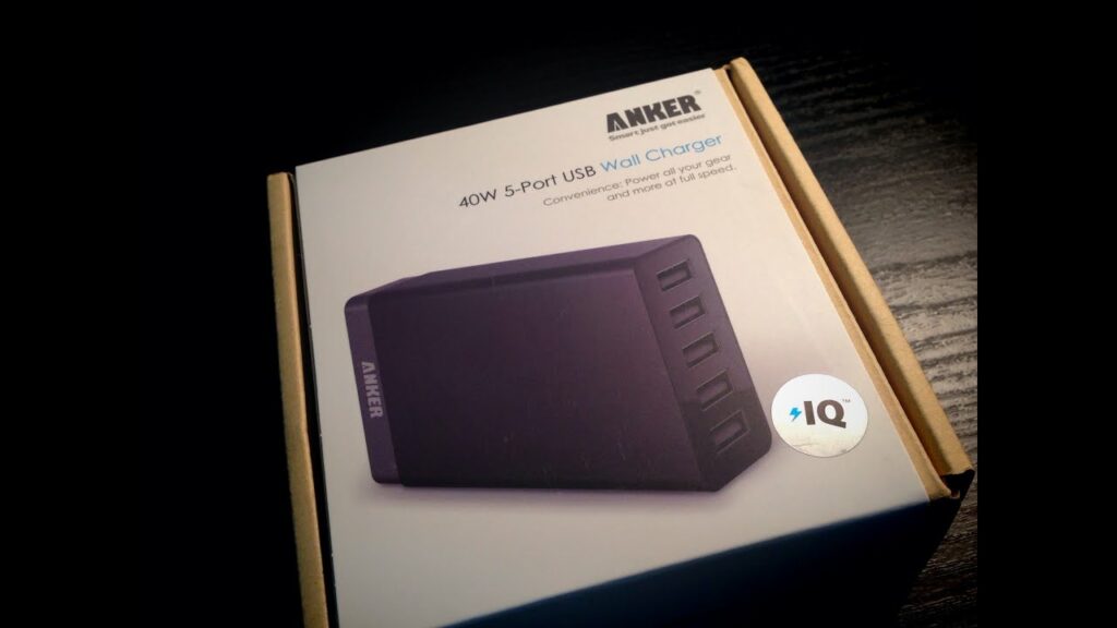 【ANKER】便利で賢い!5ポート急速充電器の紹介!