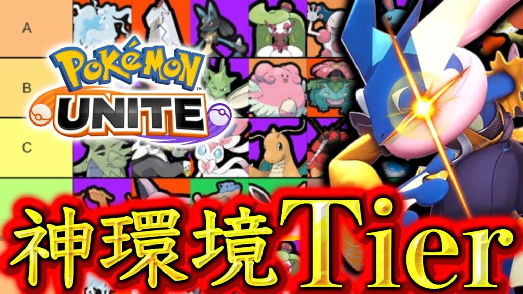 カビゴン不具合修正で神環境⁉︎ 現環境のポケモンユナイトがこちら!【ポケモンユナイト】最強ランキング Tier表 ウーラオス
