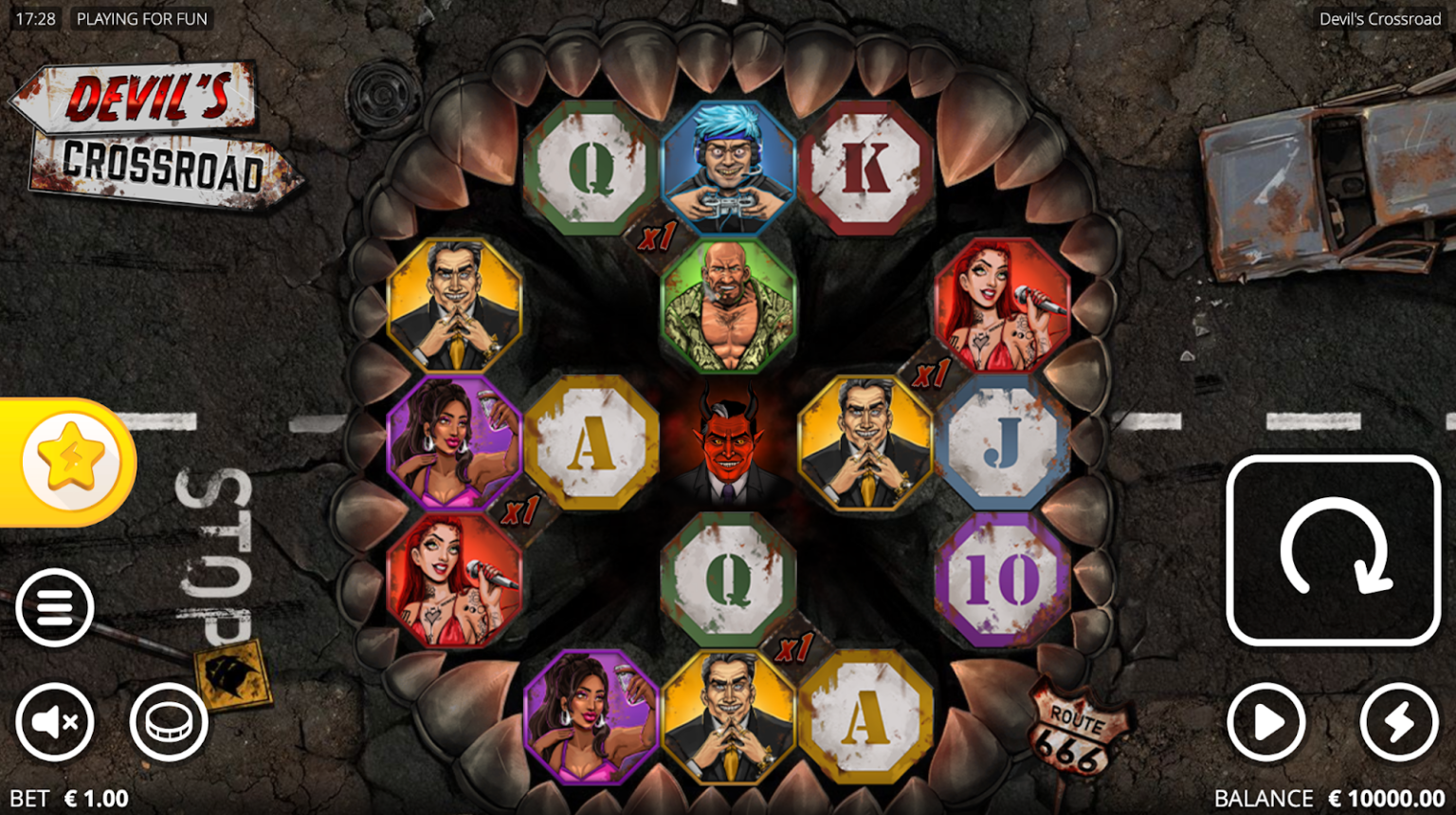 ノーリミットシティの最新ゲーム「デビルズ・クロスロード」を探索してください。