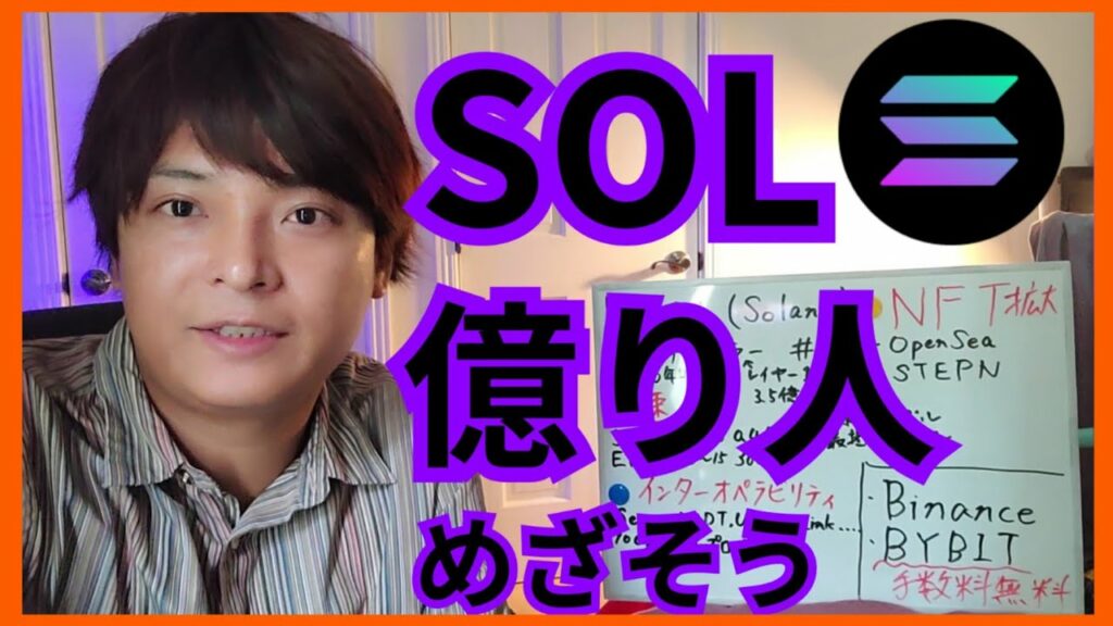 仮想通貨ソラナ(SOL)で2025年億り人めざそう