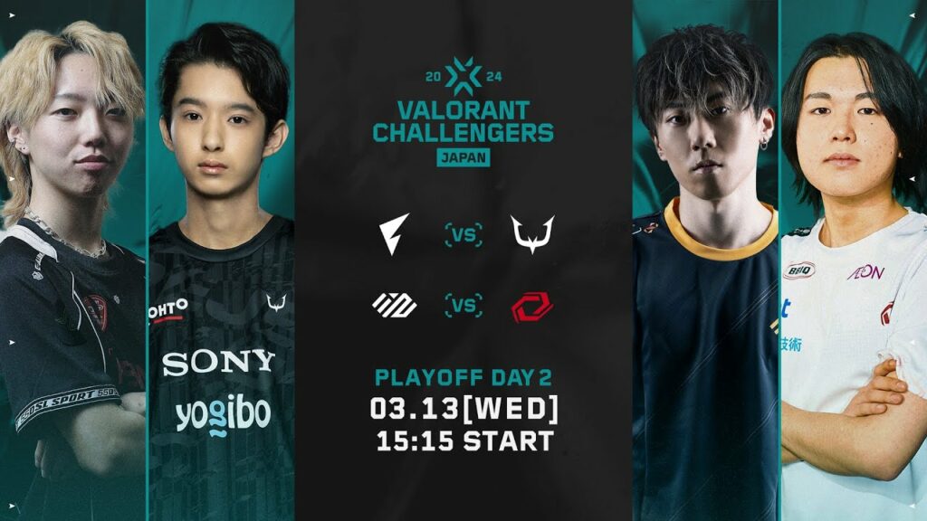 VALORANT Challengers Japan 2024 Split 1 Playoff Day 2 ontake